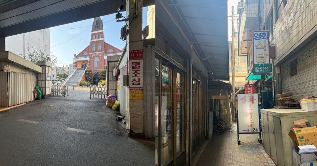 韓国・清州、ユッコリ市場のヨンファポリパプ (영화보리밥) への行き方3