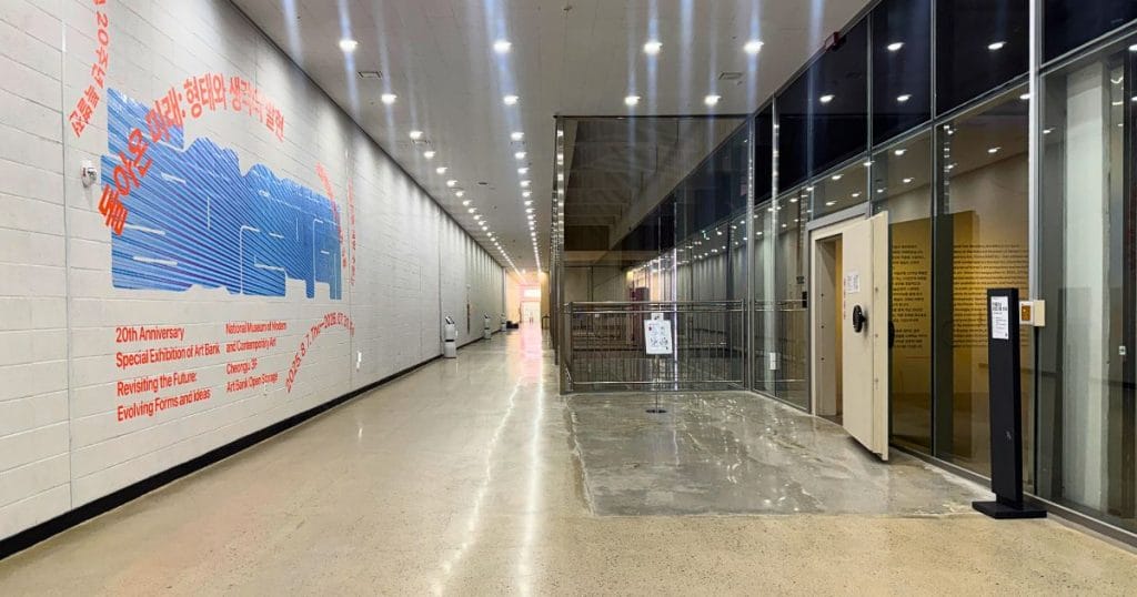 韓国・清州の美術館、国立現代美術館 清州の3階の写真1