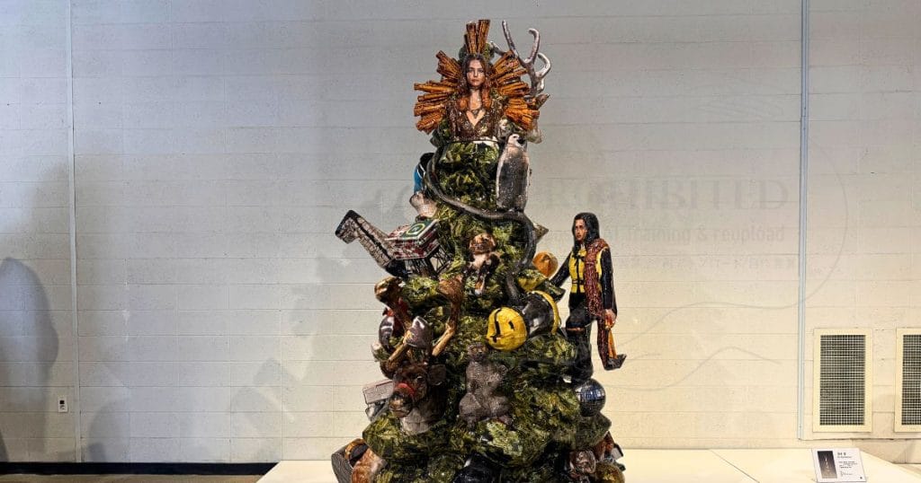 韓国・清州の美術館、国立現代美術館 清州の1階　作品4