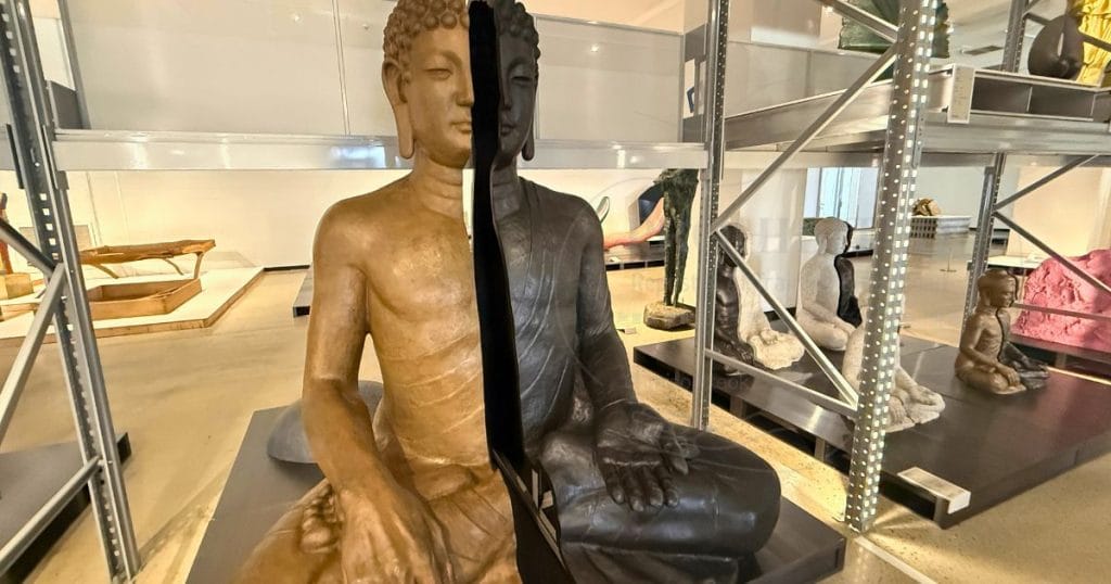 韓国・清州の美術館、国立現代美術館 清州の1階　作品3