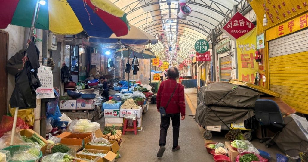 韓国・清州市のユッコリ市場
出典：清州とことこナナル（みそもち）