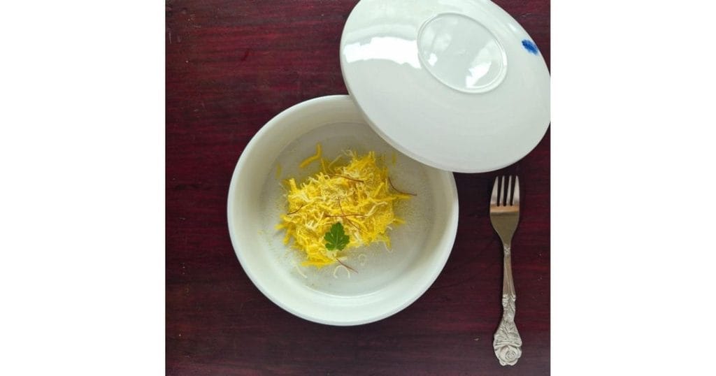 1913청주부엌のインスタより引用した代表メニューの화병(ファビョン/花餅)