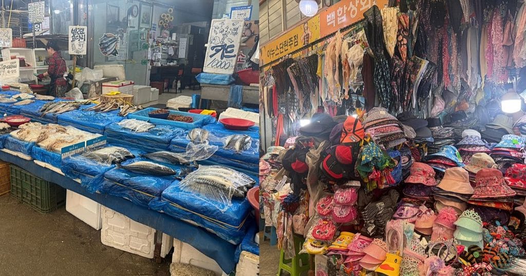 韓国・セジョン市にある世宗伝統市場(セジョン ジョントンシジャン:세종전통시장)の内部2